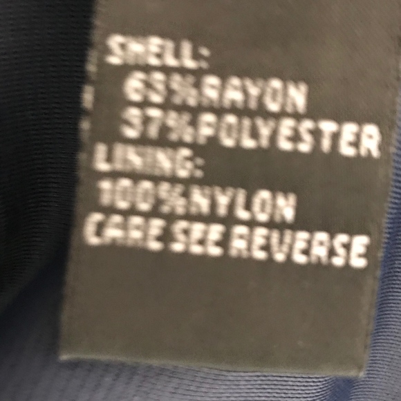 CARMEN MARC VALVO 2-Pc Evening Skirt Set Navy - Picture 5 of 5